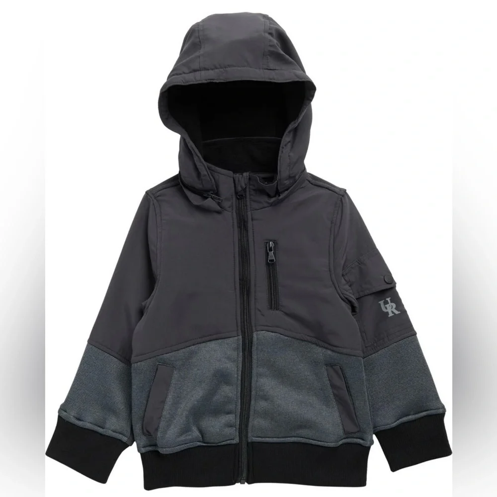 Urban Republic Boy Mixed Media Hooded Mixed Media Hooded